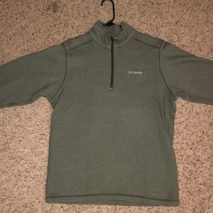 Green Columbia Quarter Zip